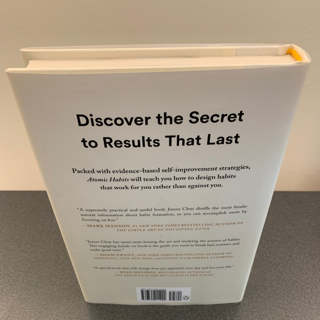 Atomic Habits: An Easy & Proven Way to Build Good Habits & Break Bad Ones